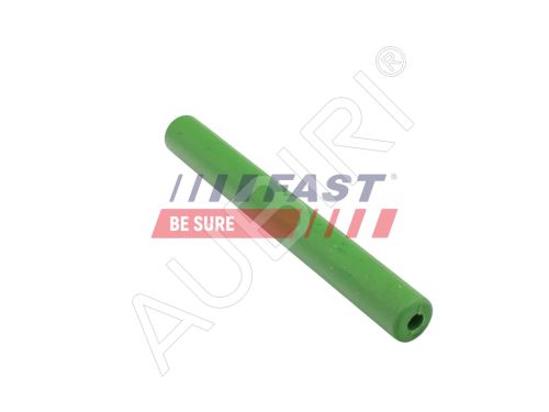 DPF differential pressure sensor hose Renault Kangoo since 2000 1.5 dCi green, 116.5 mm