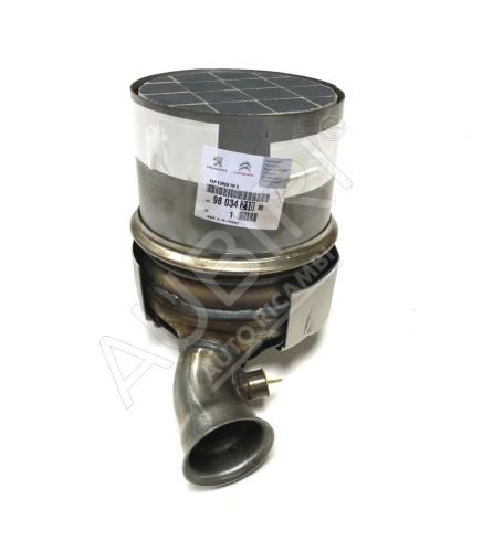 DPF filter Citroën Berlingo, Partner 2008-2016 1.6 HDi lower part