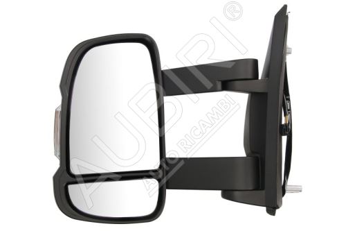 Rear View mirror Fiat Ducato since 2011 left long 190mm, electric, without sensor, 16W, 8-