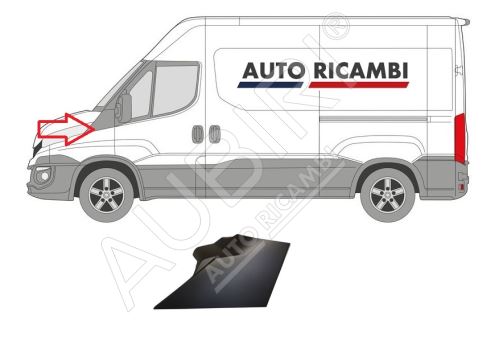 Protective trim Iveco Daily since 2014 left, above the fender