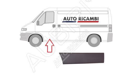 Protective trim Fiat Ducato 2002-2006 left, front door