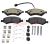 Brake pads Fiat Ducato, Jumper, Boxer, Movano since 2023 front, with accessories