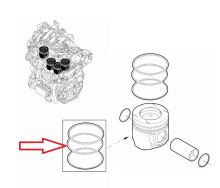Piston rings Fiat Talento 2019–2021, Trafic since 2019 2.0D