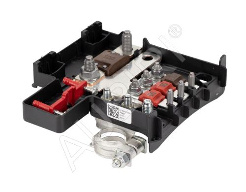 Positive battery terminal (+) Fiat Ducato since 2006 with fuses and battery holder
