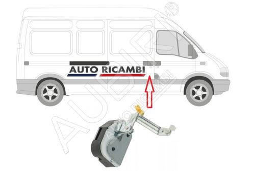 Sliding door lock Renault Master 1998-2010 right