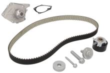 Timing belt kit Renault Kangoo 2002-2021 1.5 dCi with water pump, 123 teeth