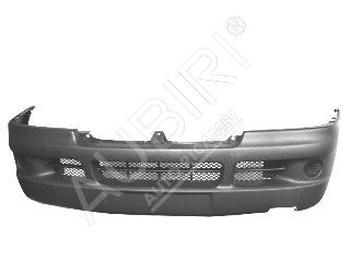 Bumper front Fiat Ducato 244 black without fog lights