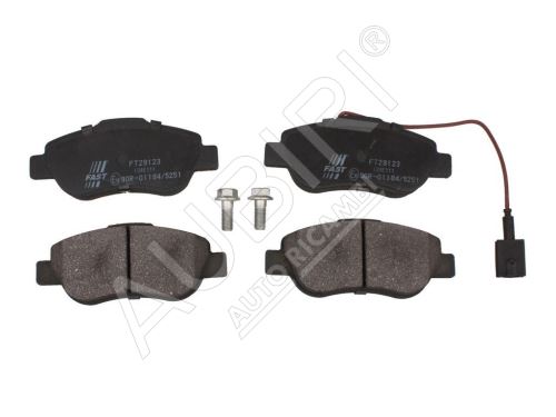 Brake pads Fiat Doblo 2000-2010, Fiorino since 2007 front, 1-sensor