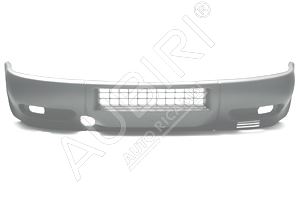 Front Bumper Iveco Daily 2000 black, for fog lights