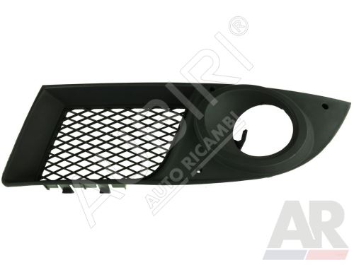 Front bumper grille Fiat Doblo 2005-2010, foglamp frame left