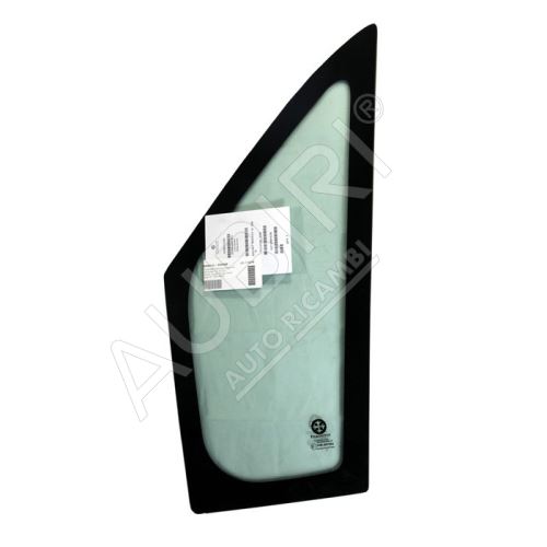 Door glass Fiat Ducato since 2006 triangle, left