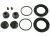Brake caliper repair kit Fiat Ducato since 1994 Q11/15 front 44/48mm
