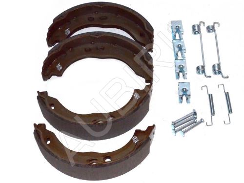 Handbrake shoes Fiat Ducato since 2006 rear, 172 mm, with accessories