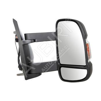 Rear View mirror Fiat Ducato since 2011 right long electric, 16W with, Digital AM/FM