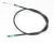 Handbrake cable Renault Trafic since 2014, Talento since 2016 rear, right, 1646/1500mm