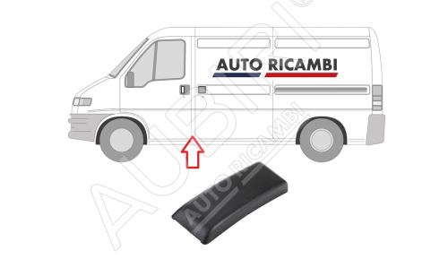 Protective trim Fiat Ducato 2001-2006 left/right, behind the front door