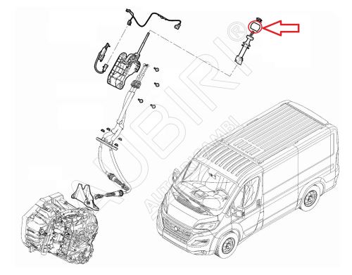 Gear knob Fiat Ducato since 2021 2.2D