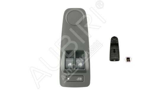 Electric window switch Fiat Ducato 2006-2011 left, black, without mirror contro