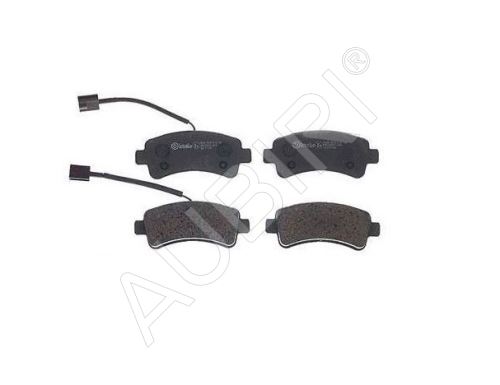 Brake pads Fiat Ducato since 2006 rear, 2- sensors, 20Q, typ Brembo