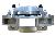 Brake caliper Iveco EuroCargo 75E front, left, 60mm