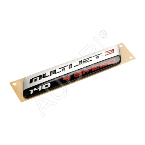 Emblem "Multijet 3 140 Speed" Fiat Ducato since 2021
