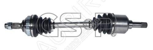 Driveshaft Citroën Berlingo, Partner 1996-2008 1.6/1.8/1.9 i/D left with ABS, 593mm