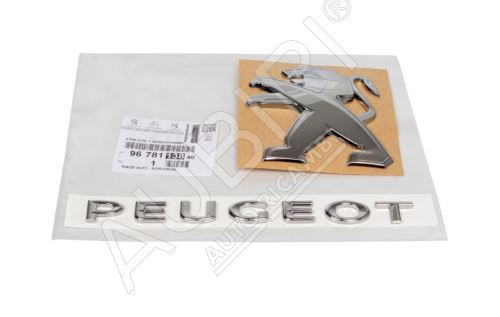 Emblem "Peugeot" Peugeot Partner Tepee 2008-2018 rear