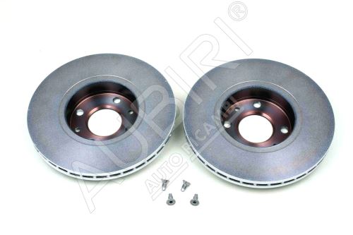 Brake disc Renault Kangoo 2008-2021 front, 258 mm, set of 2pcs