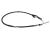 Handbrake cable Iveco Daily 2006-2014 35/50C front, 2520mm
