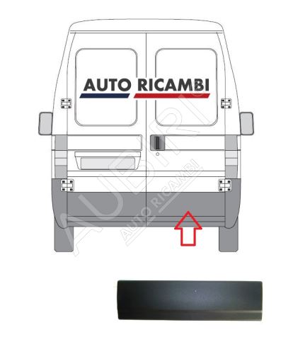 Protective trim Fiat Ducato 2002-2006 rear, right door