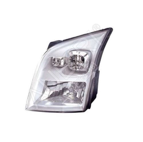 Headlight Ford Transit 2006-2014 front, left H4, without a motor