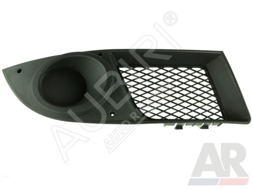 Front bumper grille Fiat Doblo 2005-2010, right, without foglamp frame