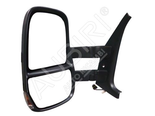 Rear View mirror Iveco Daily 2006-2014 left long, manual with sensor heated 8-PIN