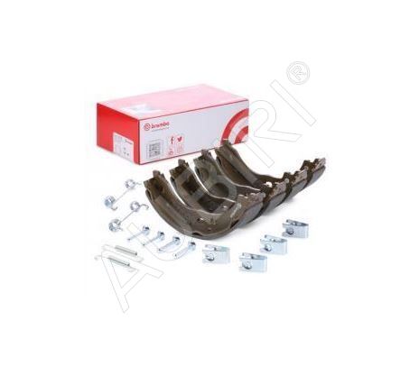 Handbrake shoes Fiat Ducato since 2006 rear, 172 mm, with accessories