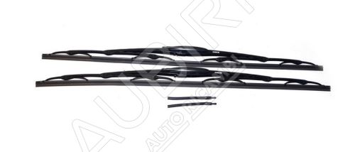 Wiper blades Iveco Daily 2000-2014 with washer system - set