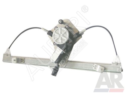 Window lifter mechanism Fiat Doblo 2000-10 electric, right, with motor