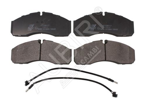 Brake pads Iveco Daily 2000-2006 65C front, Mascott 1999-2004