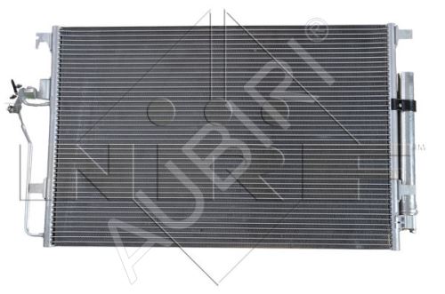 A/C condenser Volkswagen Crafter 06 2.0/2.5 TD-capacitor