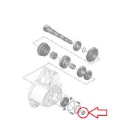 Nut of the secondary transmission shaft Citroën Berlingo, Partner since 2008 (1)