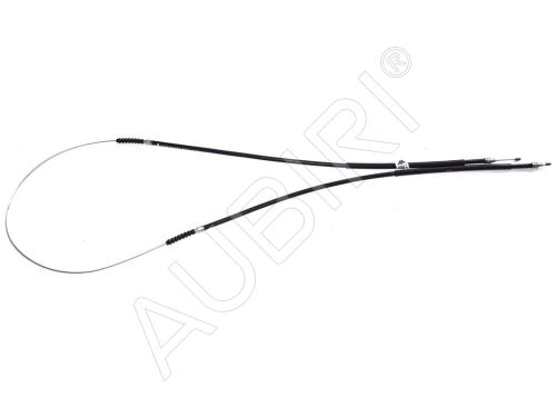 Handbrake cable Fiat Ducato 1994-2006 rear, drum brake, 2827/2x876 mm