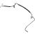 Power steering hose Fiat Ducato 2006-2011 2.2D from pump to steering