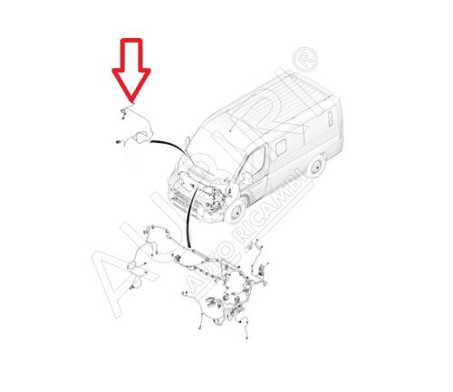 Wiring harness DPF filter Citroën Jumper, Boxer 2011-2016 2.2D