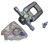 Brake caliper Citroën Berlingo, Partner since 2018 rear, left, without holder
