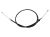 Handbrake cable Fiat Ducato since 2006 Q17H VAN rear, 1410/1075 mm