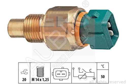 Water temperature sensor Fiat Ducato 230 1.9