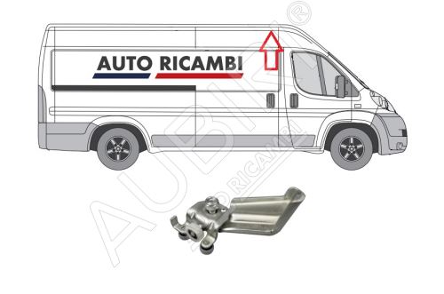 Sliding door roller guide Fiat Ducato since 2006 right upper