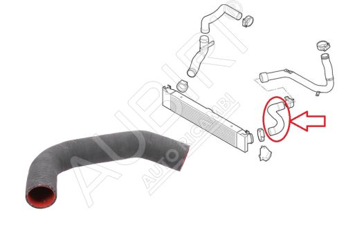 Charger Intake Hose Fiat Ducato 2006-2016 3.0 from turbocharger to intercooler