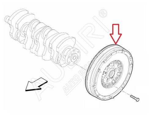 Flywheel Fiat Ducato since 2021 2.2D