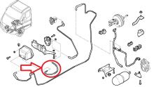Vacuum hose Iveco Daily since 2011