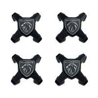 Wheel cover Peugeot in the middle for alloy wheels, set 4pcs